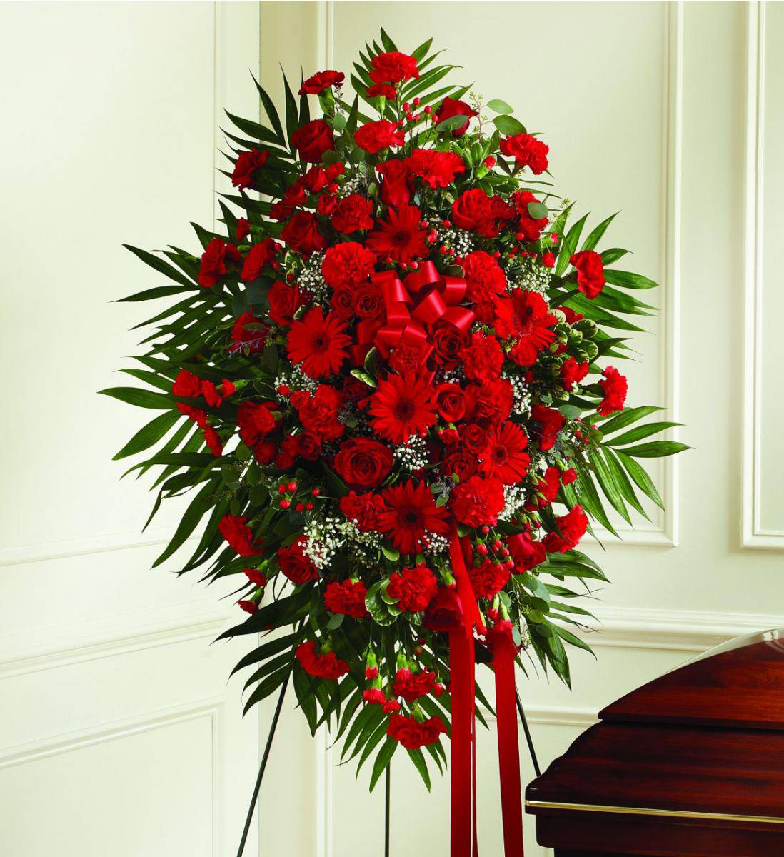 Red Sympathy Spray | Avas Flowers