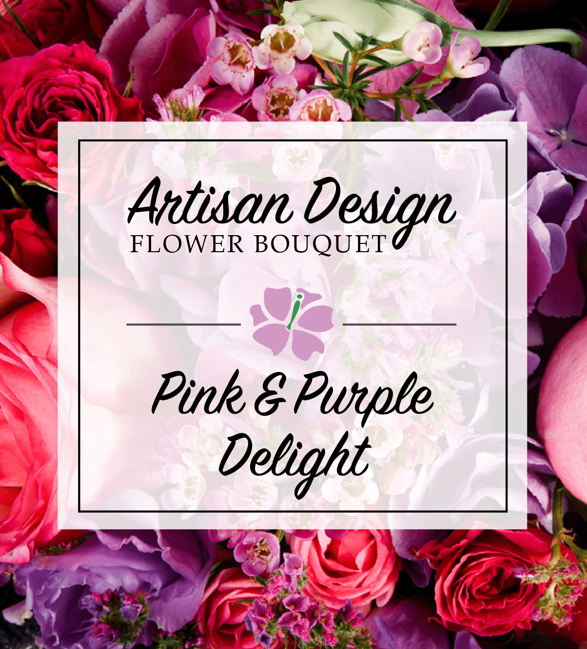 Artist's Design: Pink & Purple Delight | Avas Flowers