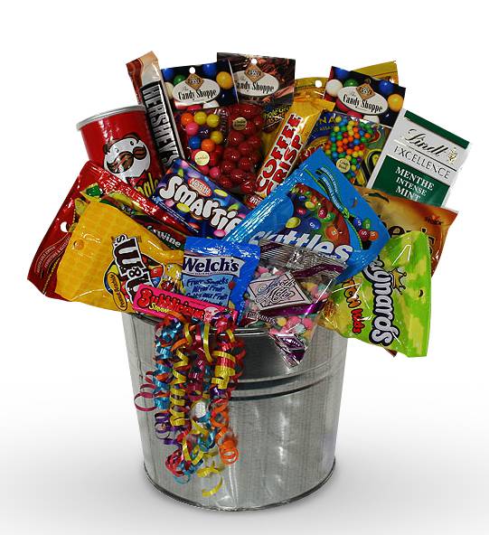 Sweet Snack Attack Basket | Avas Flowers