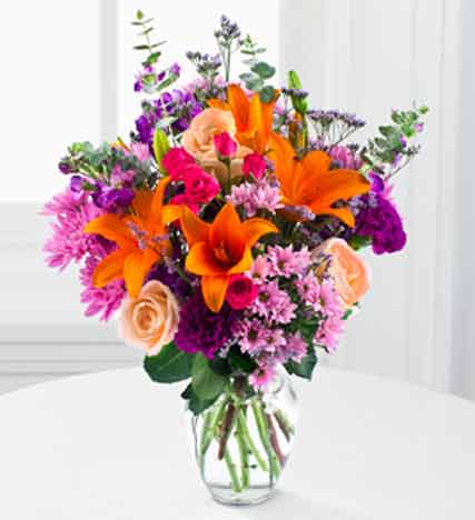 Bright Is Beautiful Bouquet Avas Flowers
