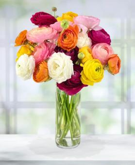 Dried Tansy & Ranunculus Bouquet