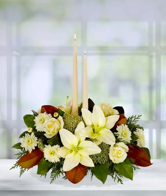 Winter Floral Centerpiece